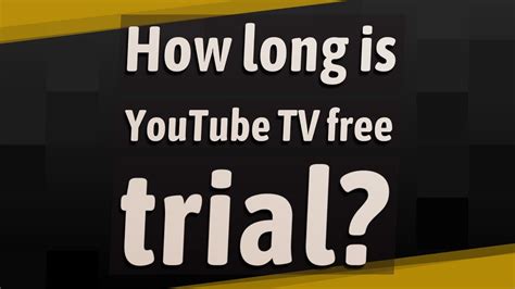 live tv youtube trial
